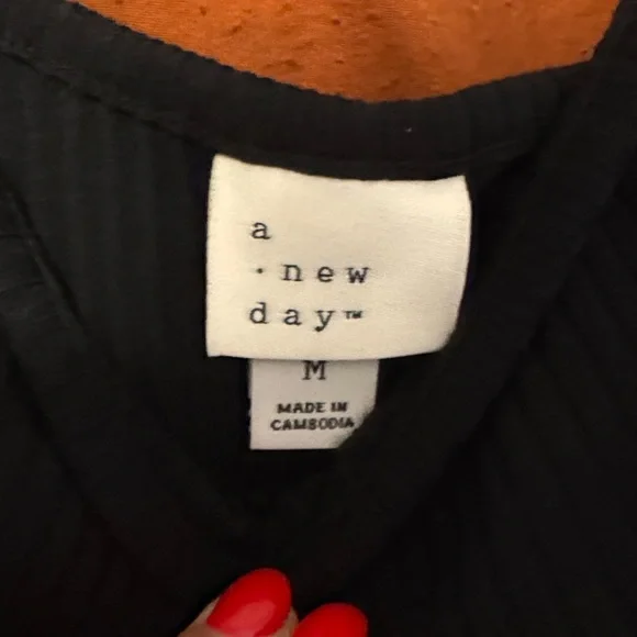 Black Spaghetti Strap Dress - Picture 4 of 4